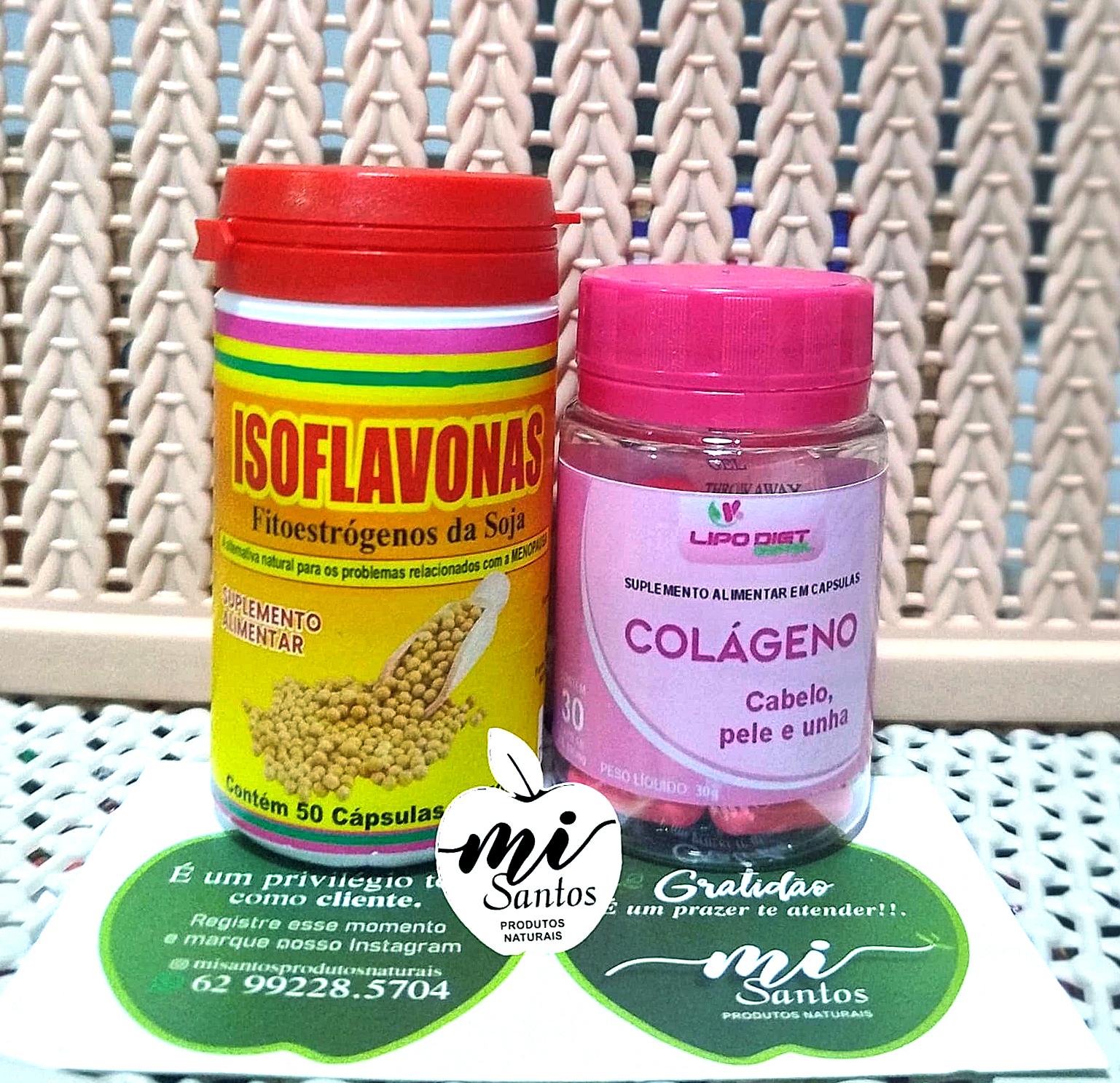 Isoflavona + Colágeno
