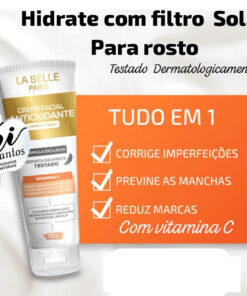 Hidrante com filtro Solar Para rosto