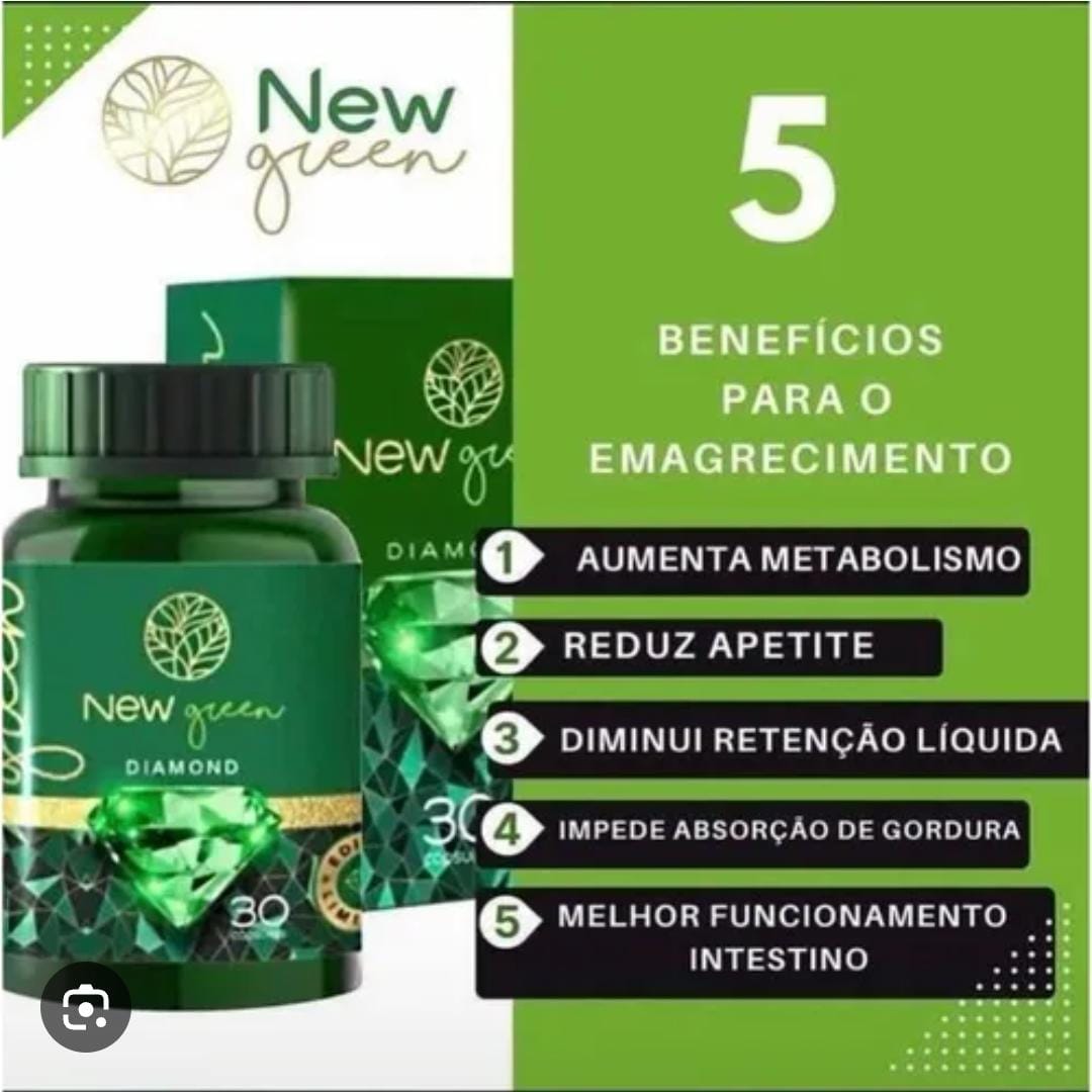 New Green Diamond - frete grátis pra Goiás - Imagem 3
